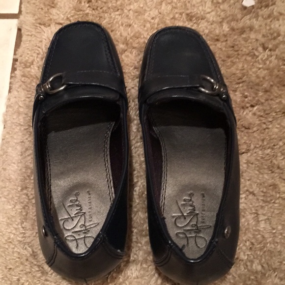 New LifeStride navy Bahama shoes loafers 5 slip - Picture 4 of 9